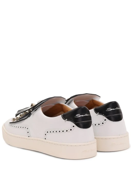Слипоны кожаные SANTONI