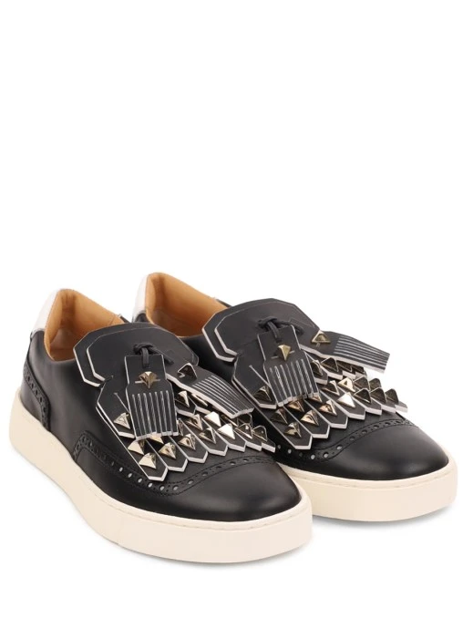 Слипоны кожаные SANTONI