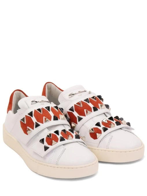 Кеды кожаные SANTONI