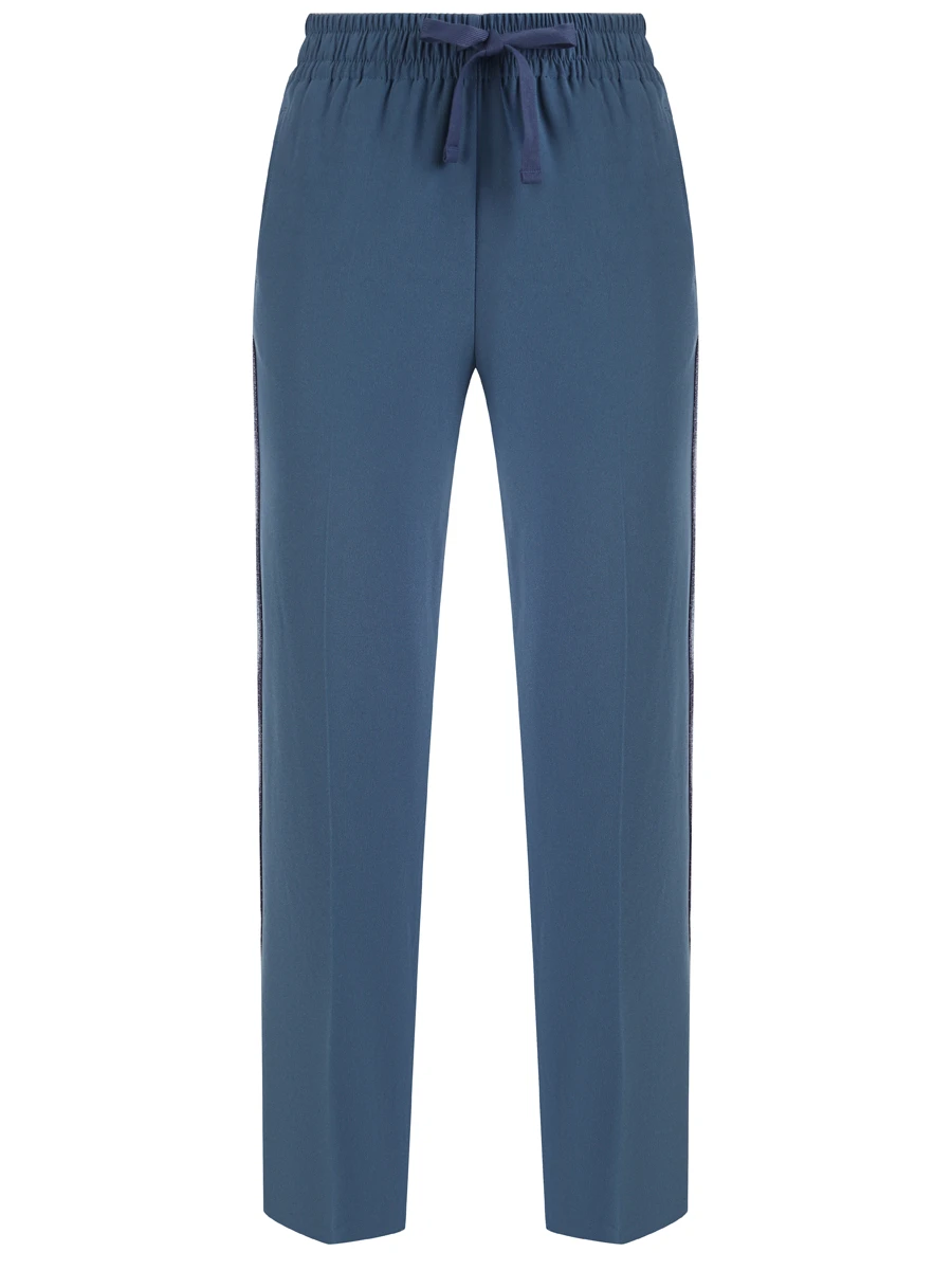 Брюки однотонные