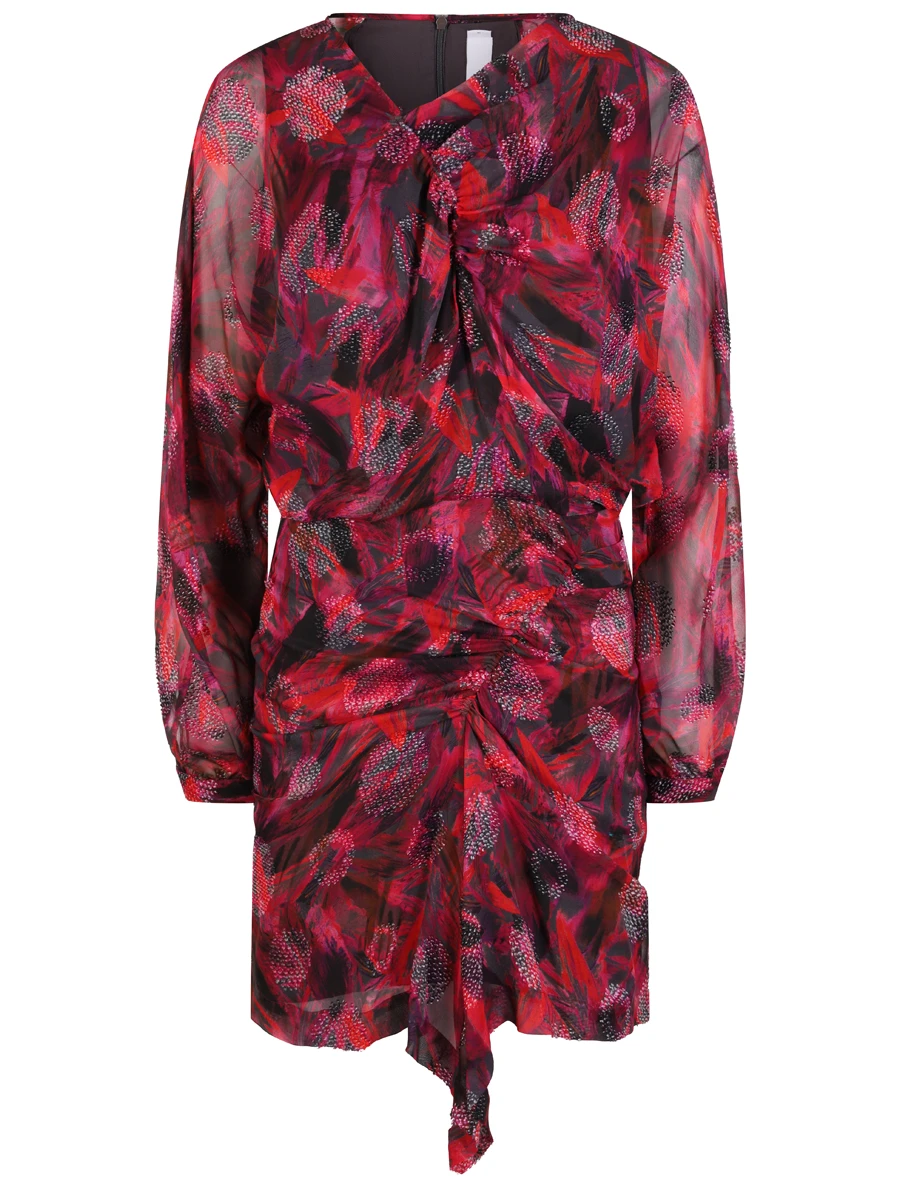 Платье шелковое