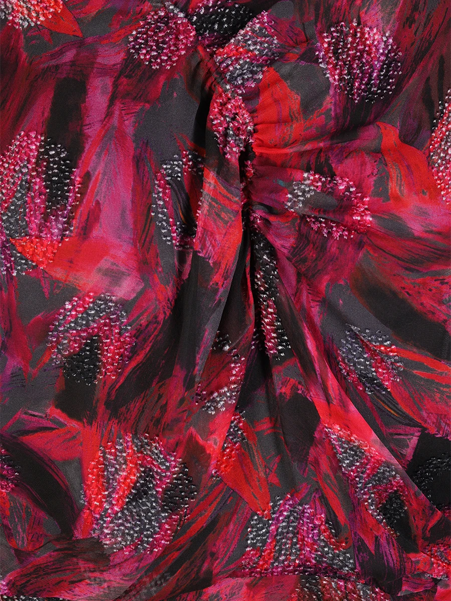 Платье шелковое