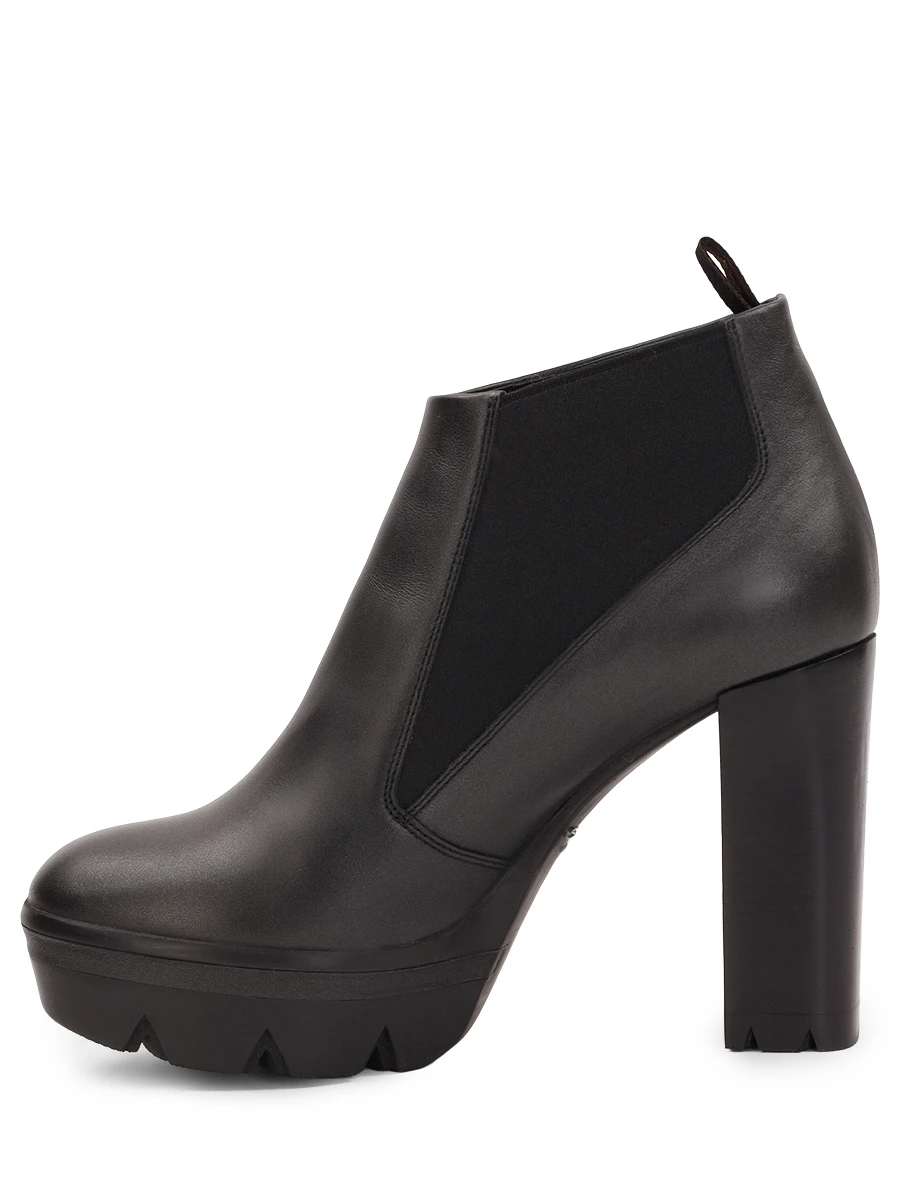 Ботильоны кожаные