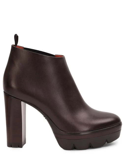 Ботильоны кожаные SANTONI