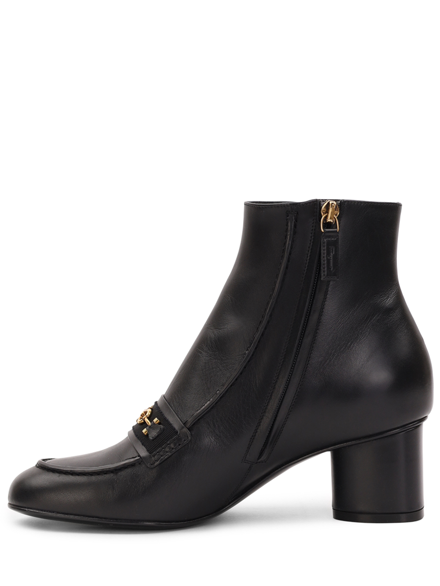 Ботильоны кожаные