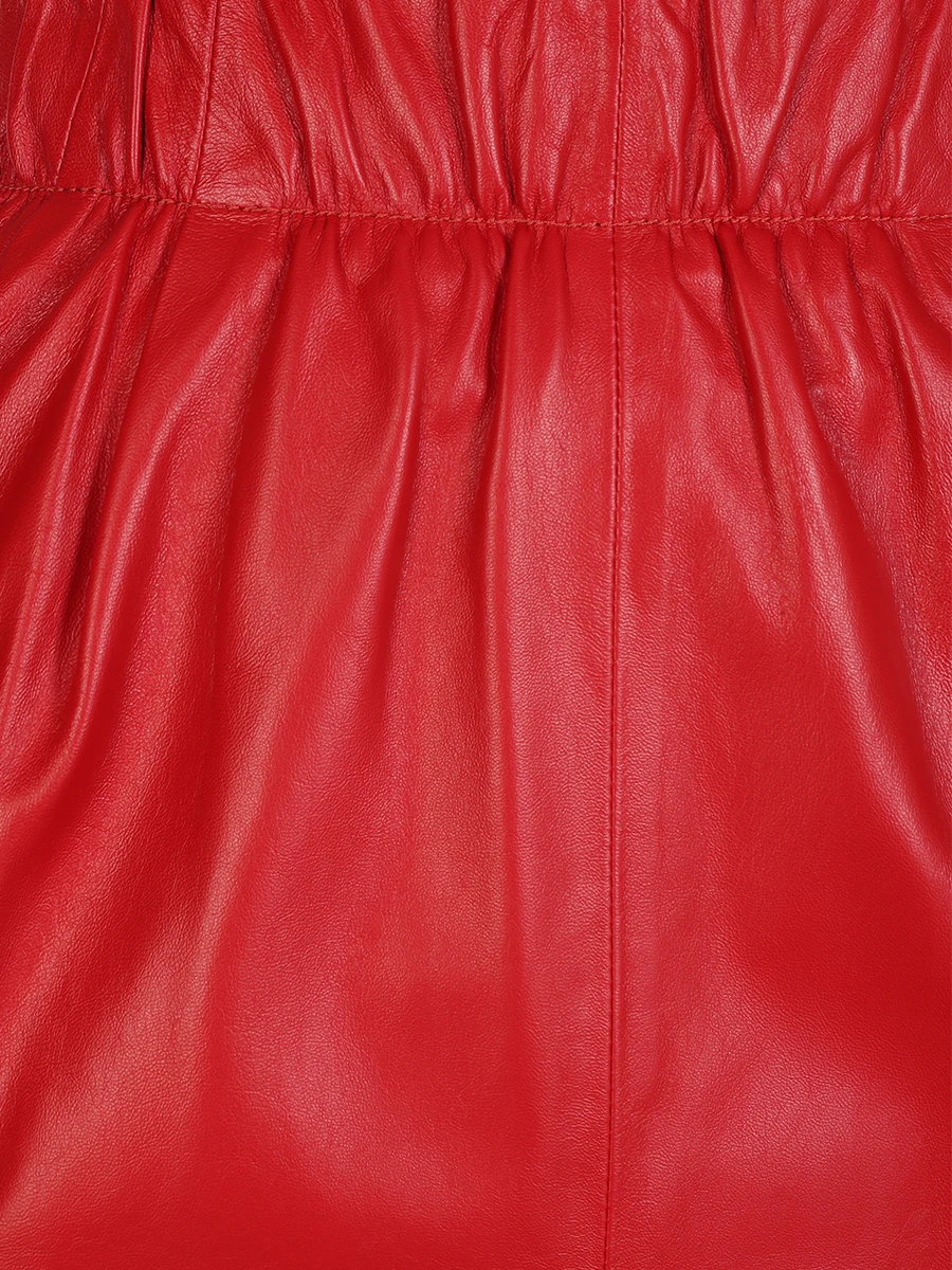 Юбка кожаная