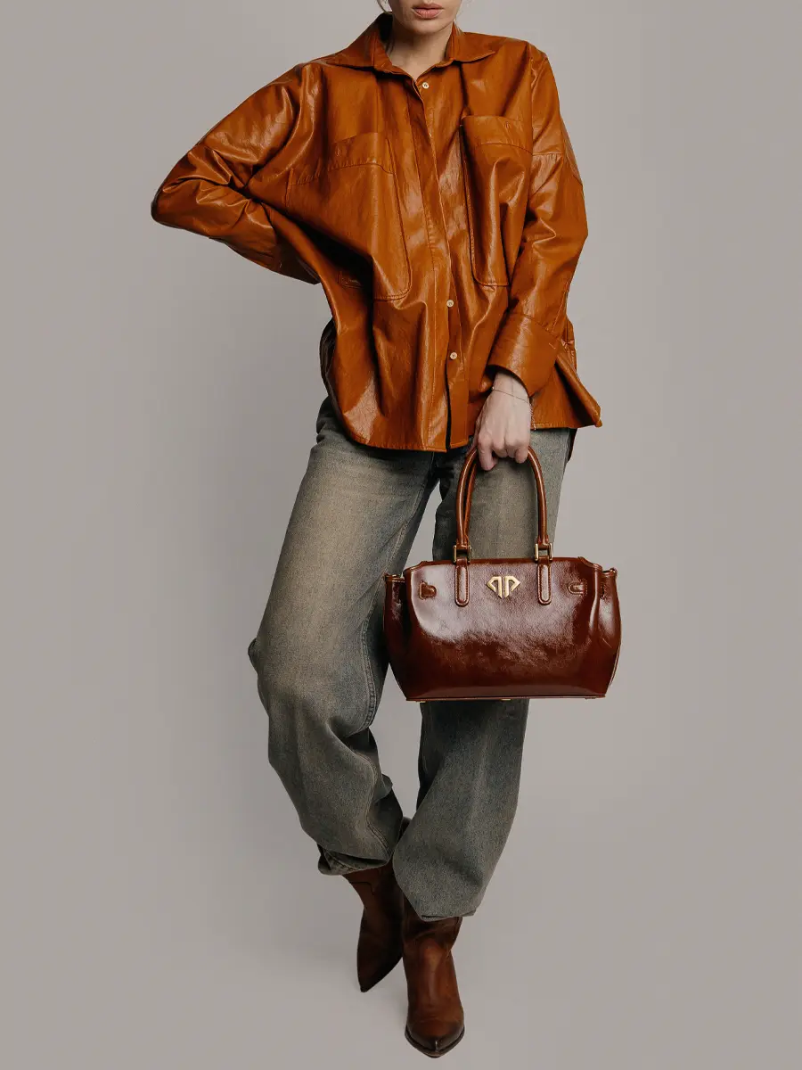 Сумка Infinity кожаная