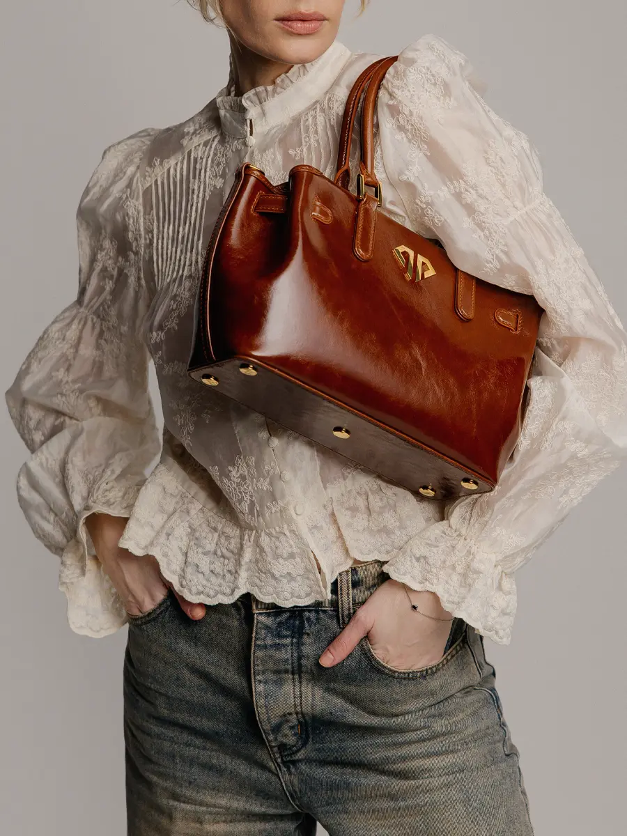 Сумка Infinity кожаная