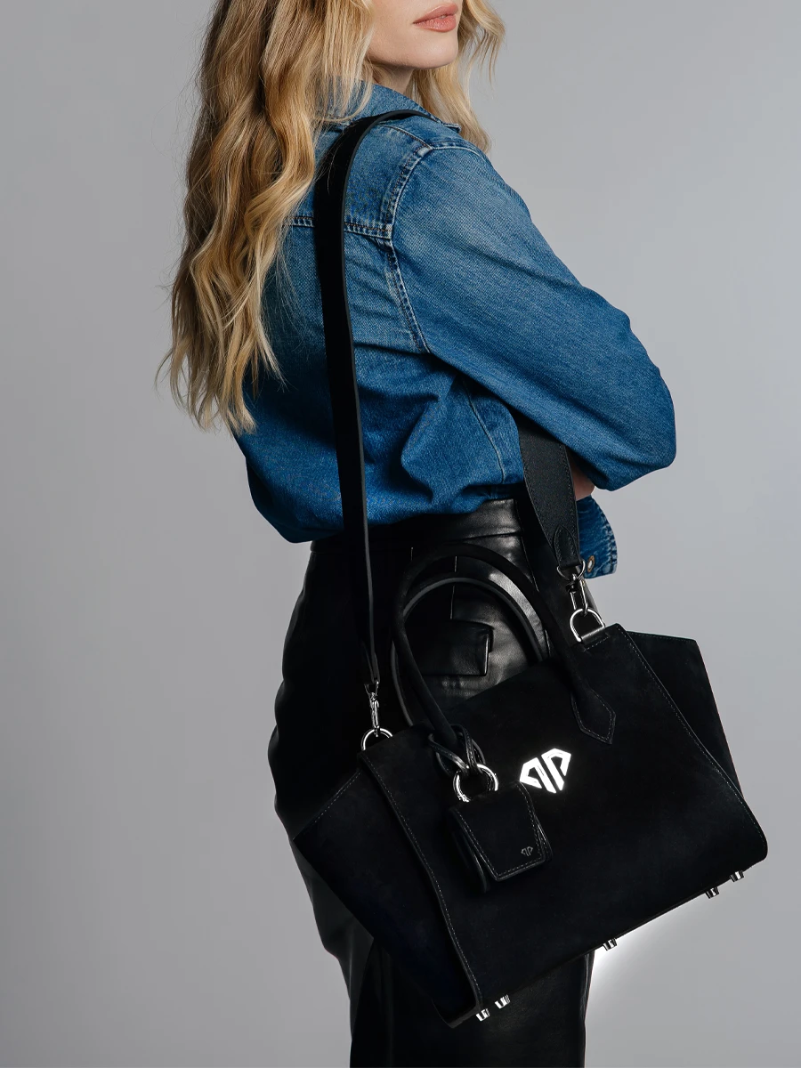 Сумка Full House S замшевая