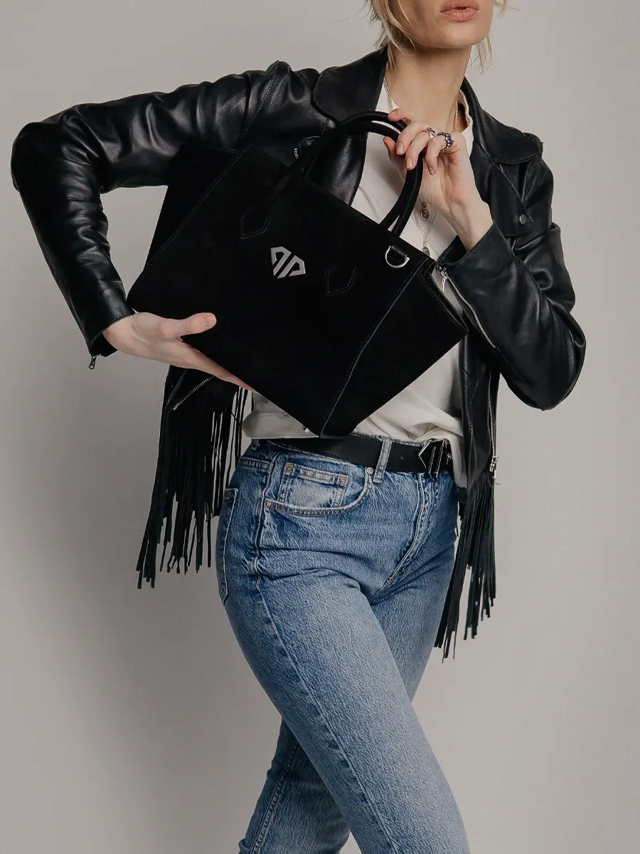 Сумка Full House S замшевая