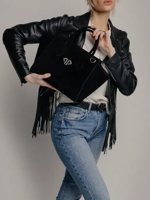 Сумка Full House S замшевая PARS