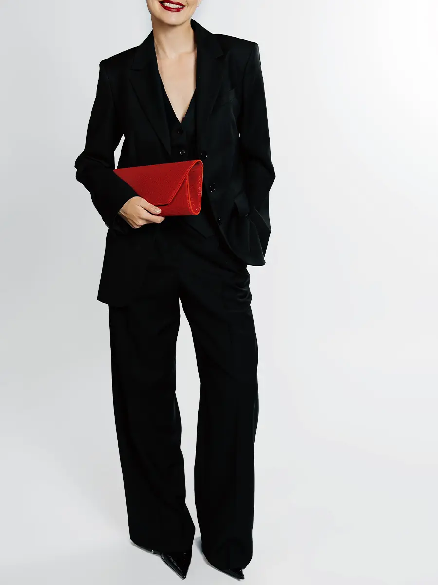 Клатч Konvert L кожаный