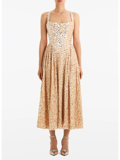 Платье с пайетками POST MERIDIEM