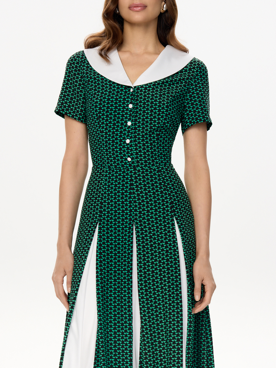 Платье из вискозы