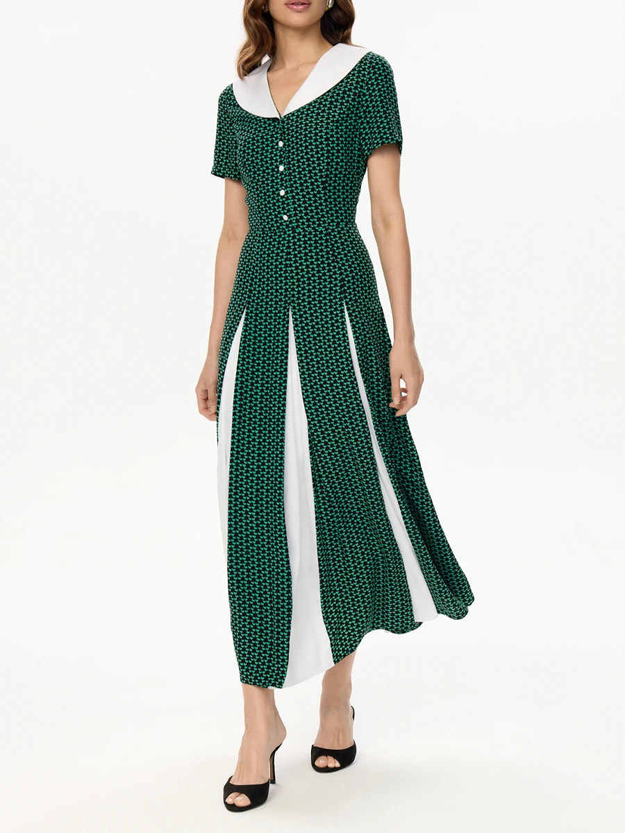 Платье из вискозы