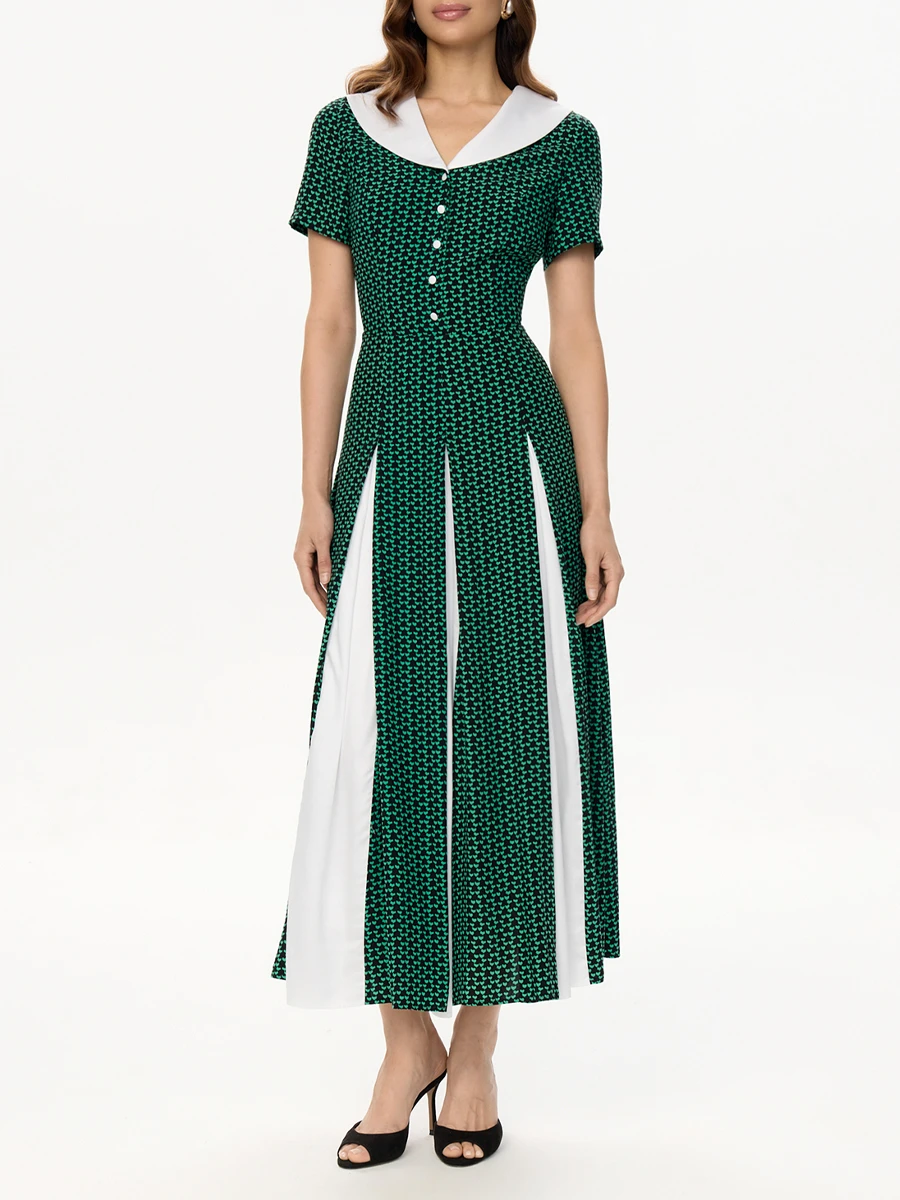 Платье из вискозы