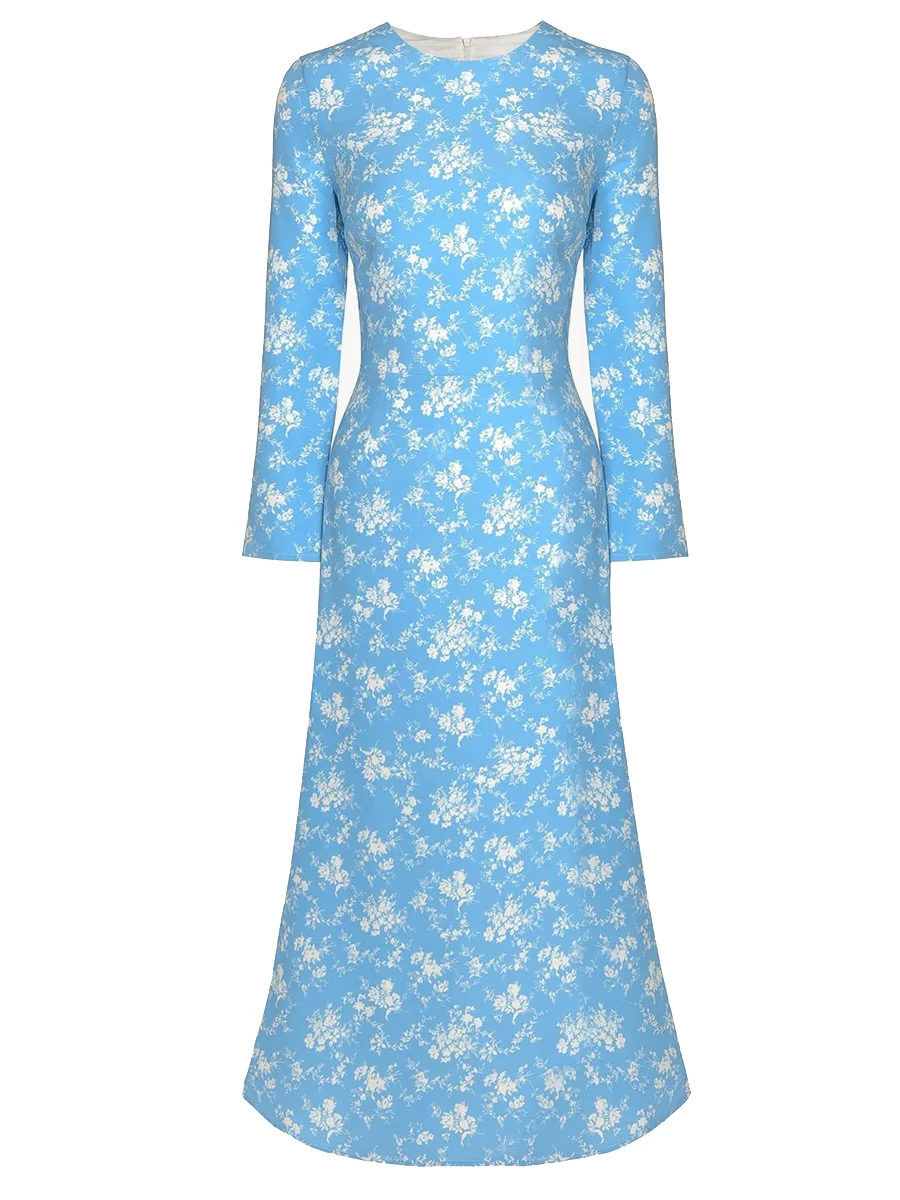 Платье с принтом