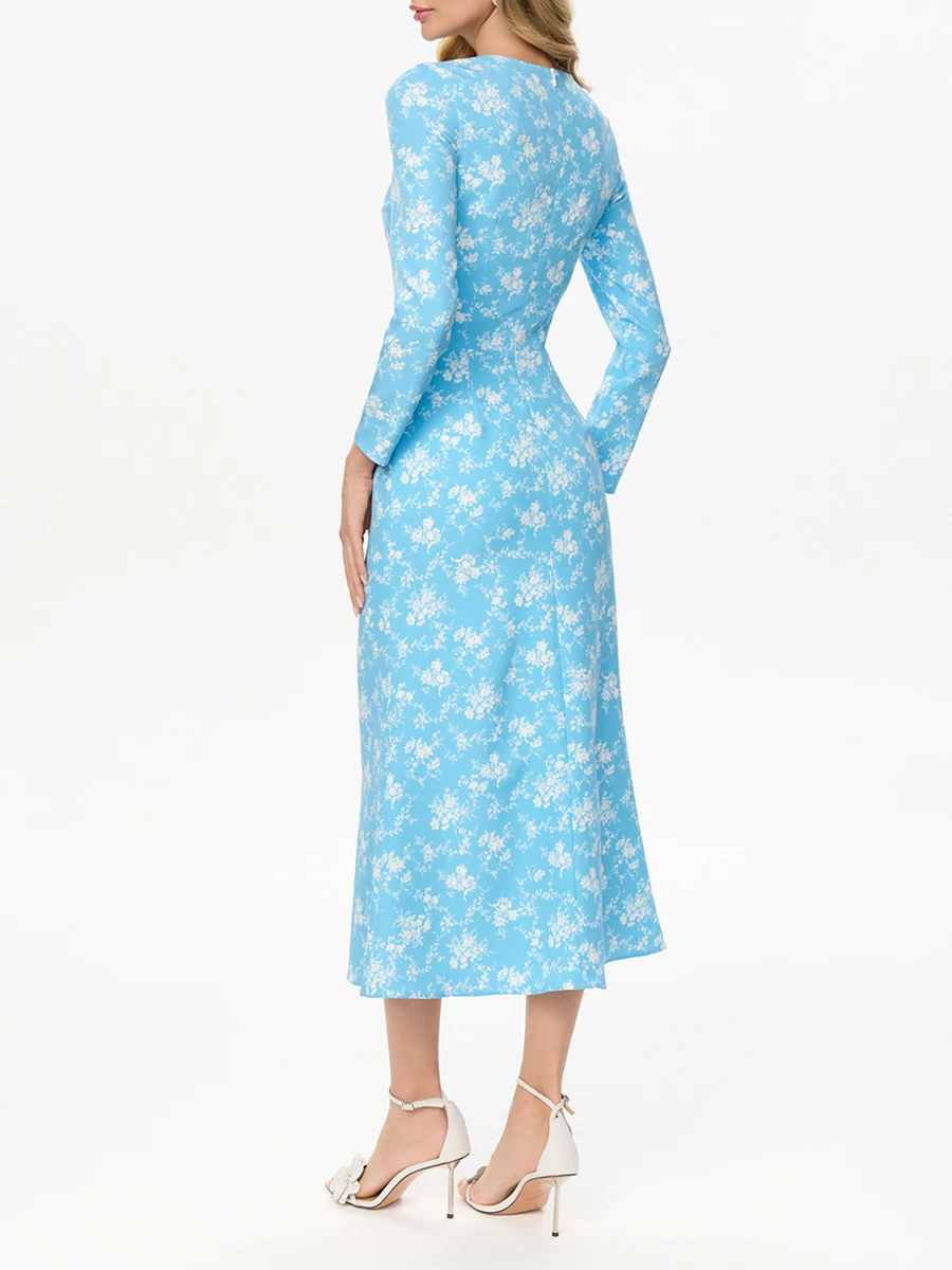 Платье с принтом