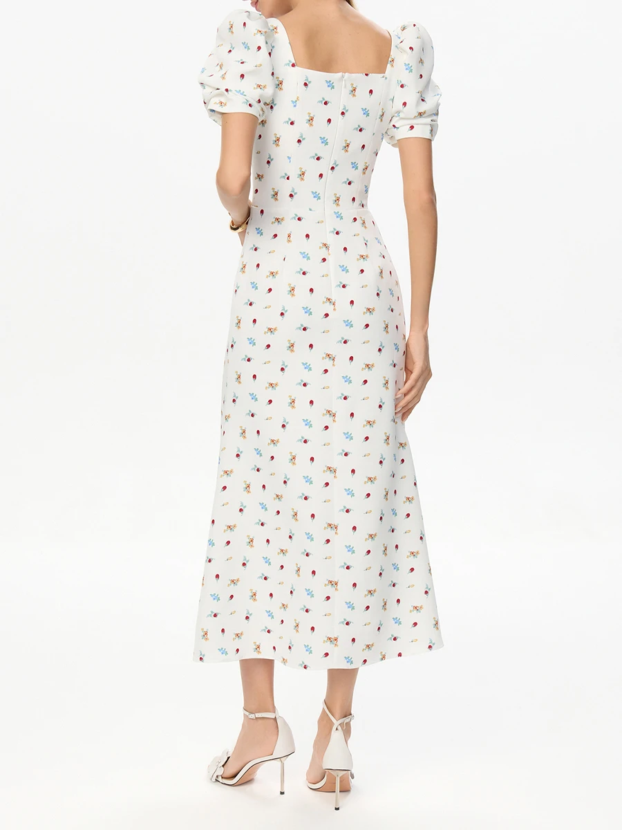 Платье с принтом
