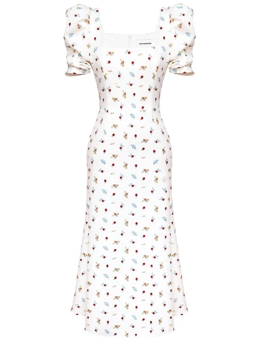 Платье с принтом POST MERIDIEM