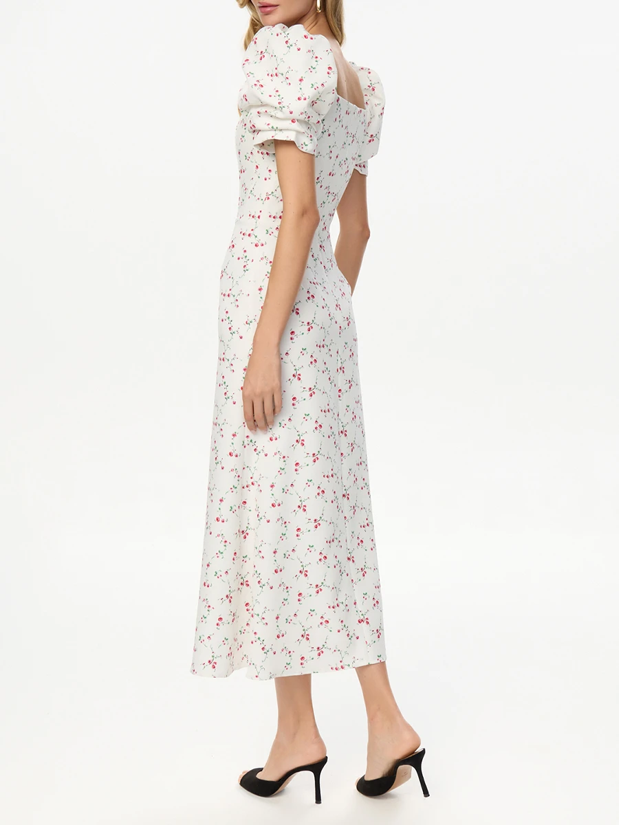 Платье с принтом