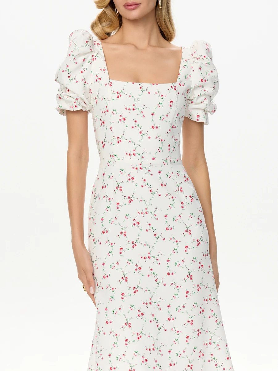 Платье с принтом