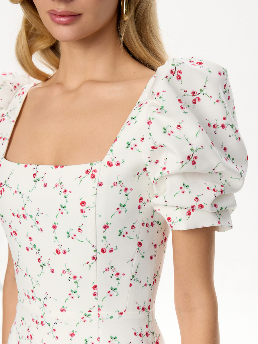 Платье с принтом