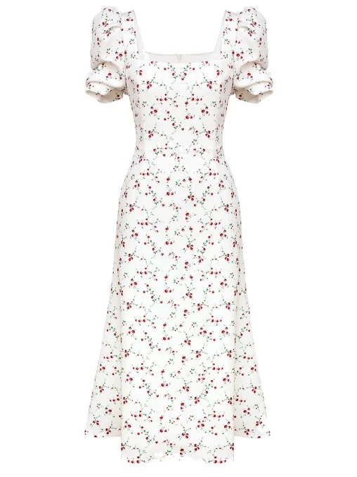 Платье с принтом POST MERIDIEM