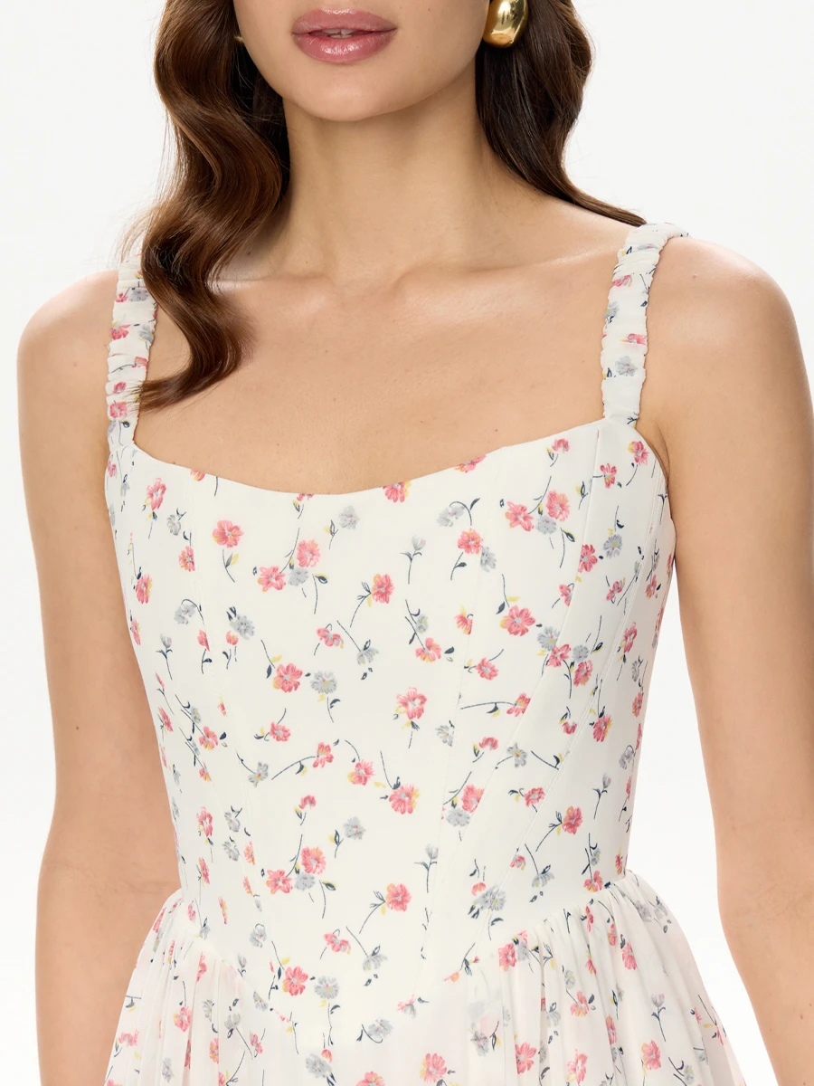 Платье шифоновое