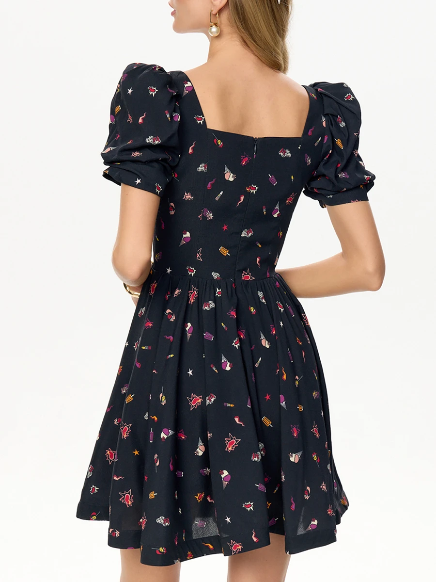 Платье из вискозы