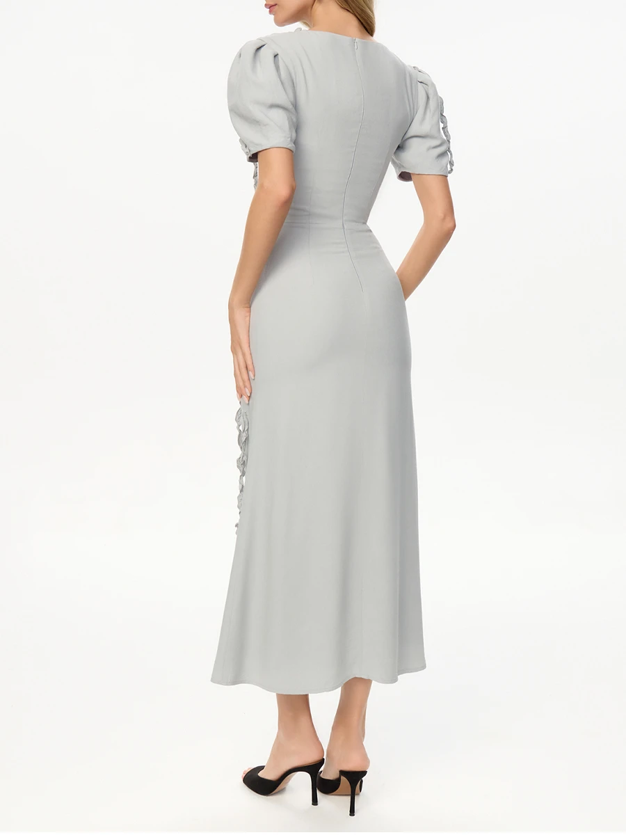 Платье из вискозы