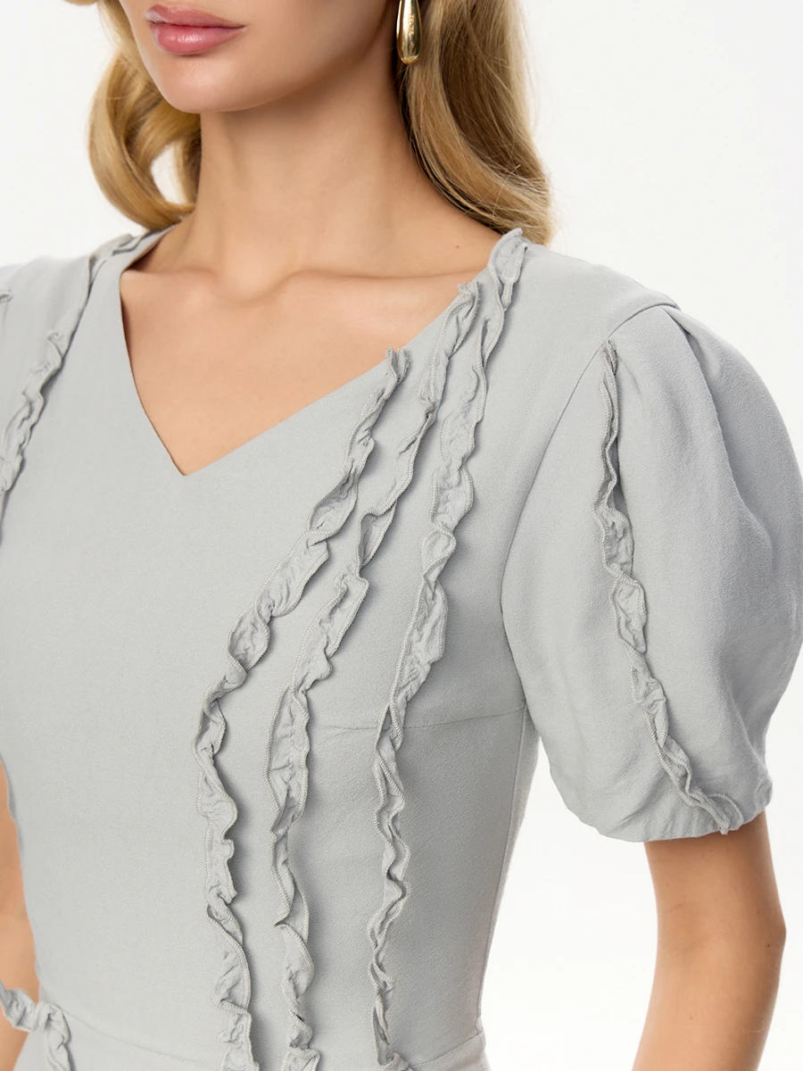 Платье из вискозы