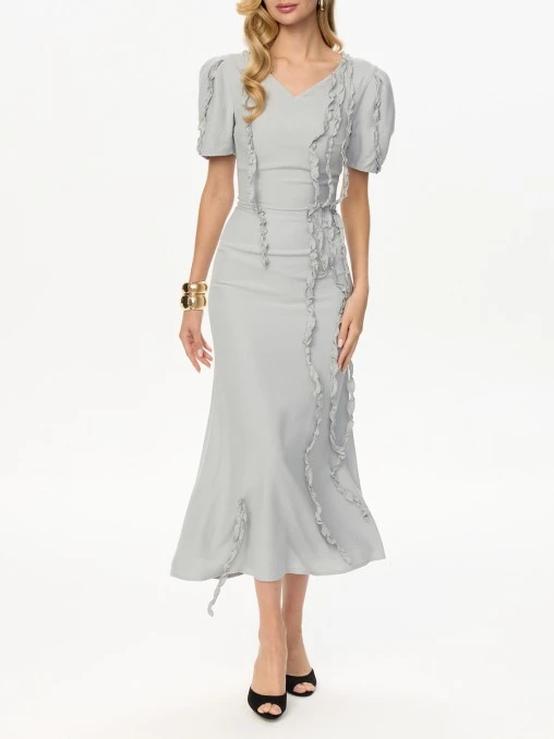 Платье из вискозы POST MERIDIEM