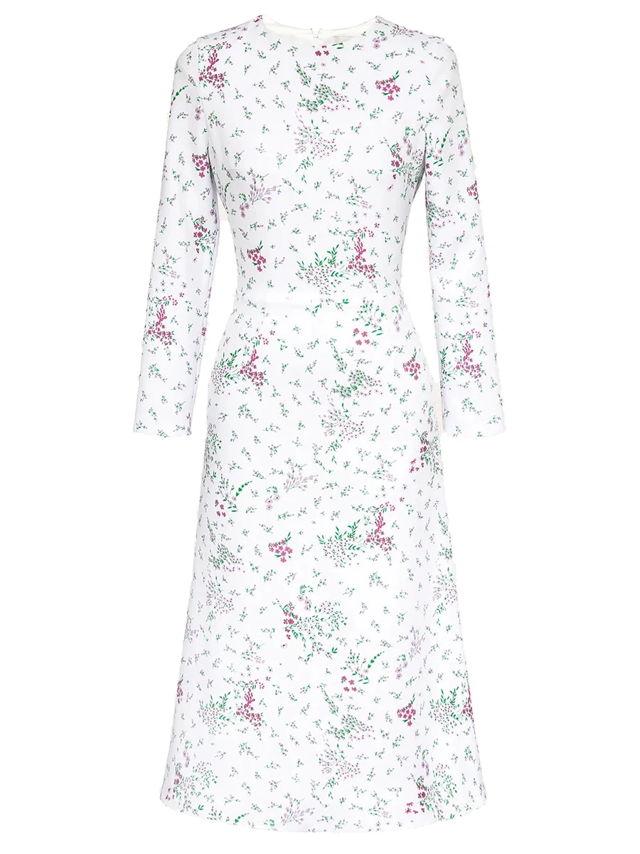 Платье с принтом