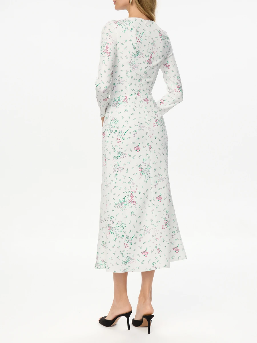 Платье с принтом