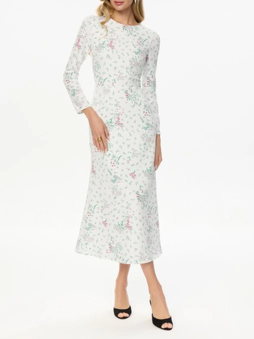 Платье с принтом POST MERIDIEM