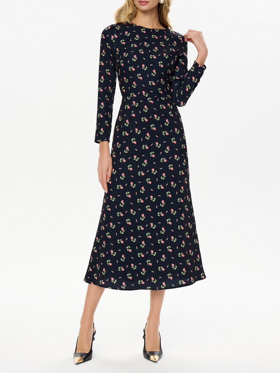 Платье с принтом