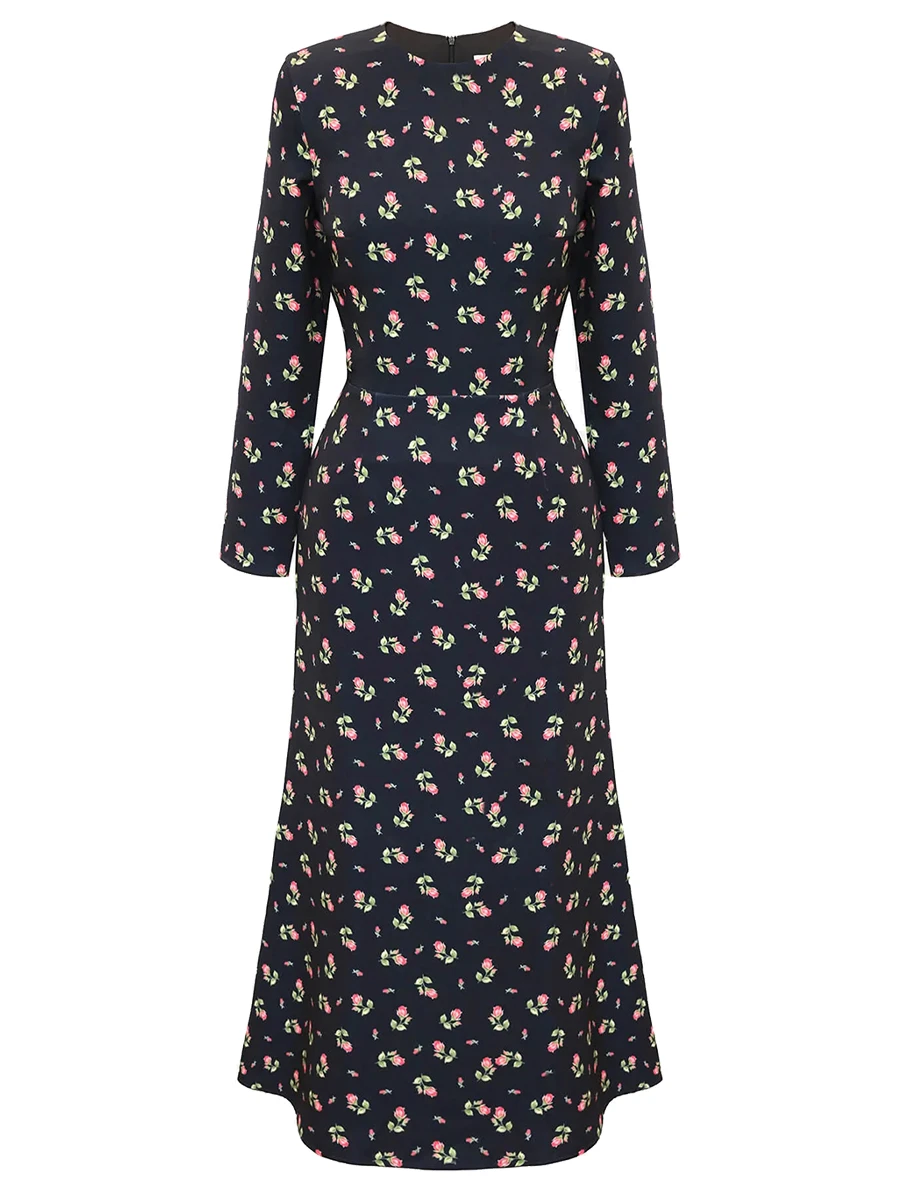 Платье с принтом