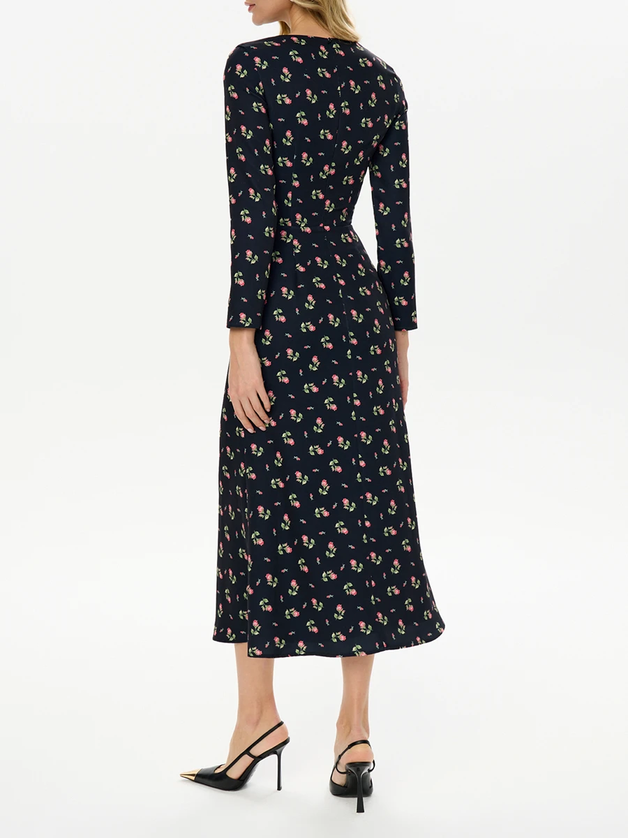 Платье с принтом