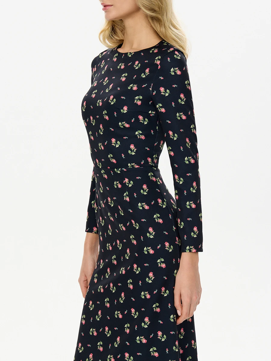 Платье с принтом