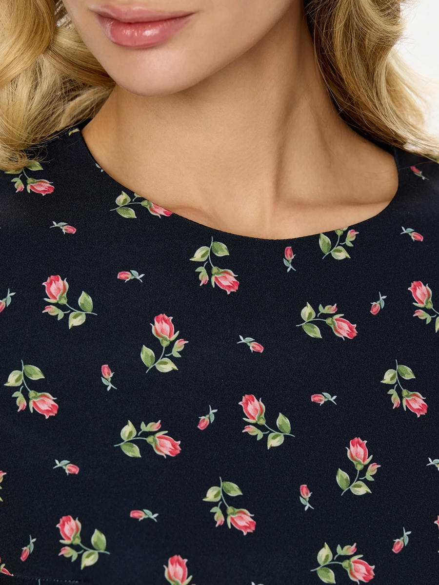 Платье с принтом