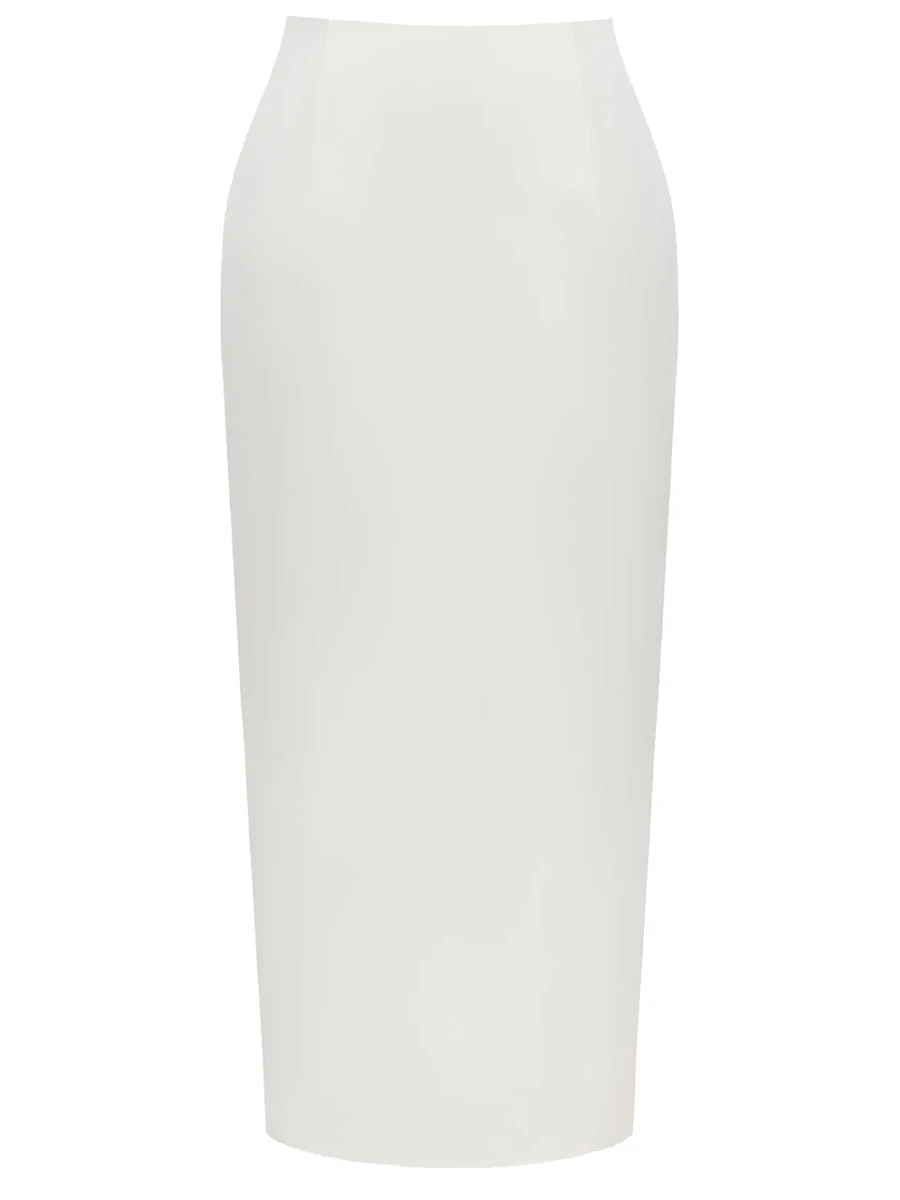 Юбка атласная