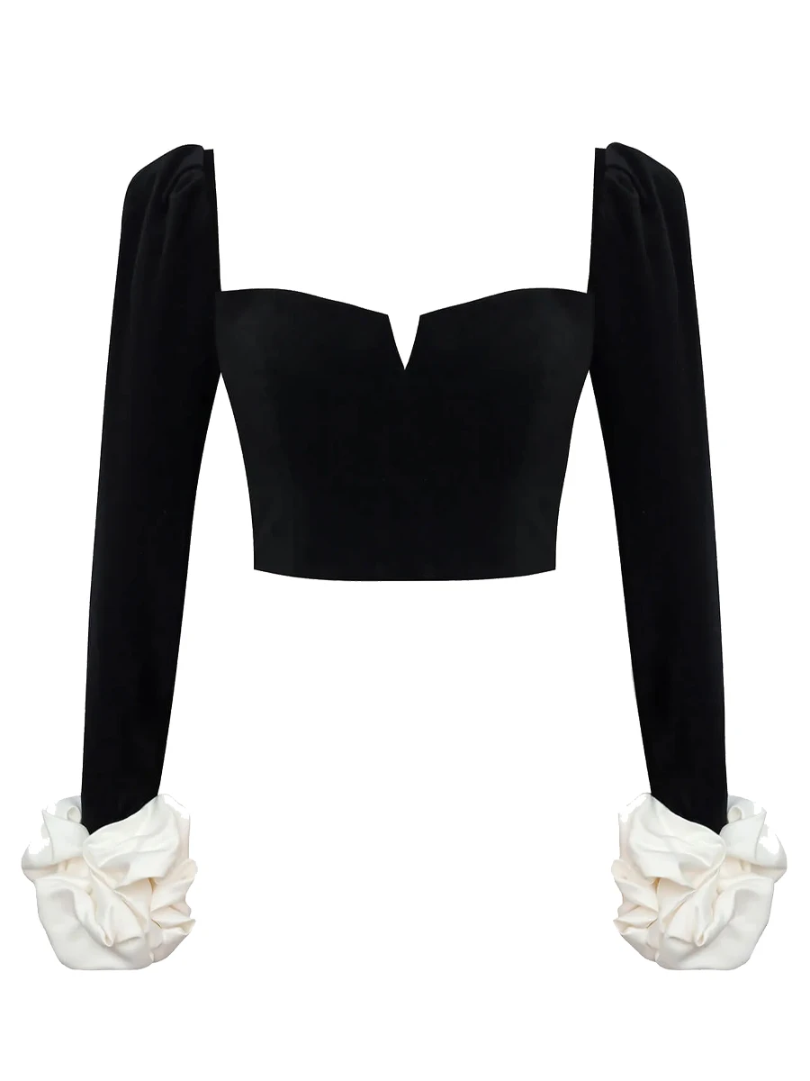 Топ бархатный