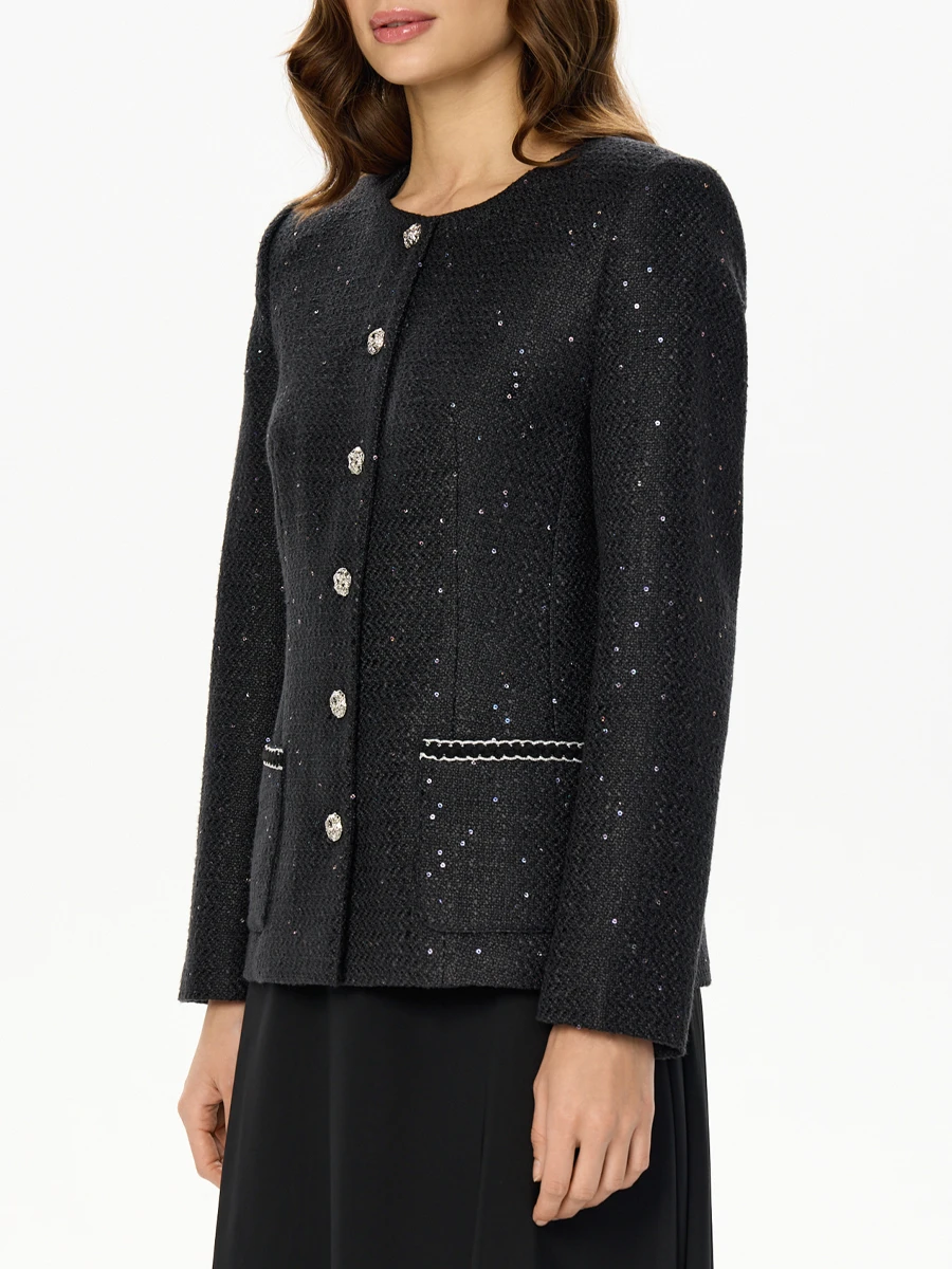 Жакет с пайетками