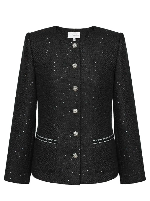 Жакет с пайетками POST MERIDIEM