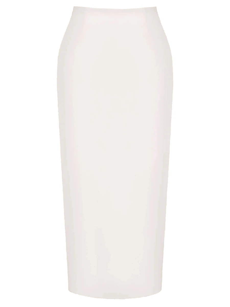 Юбка однотонная