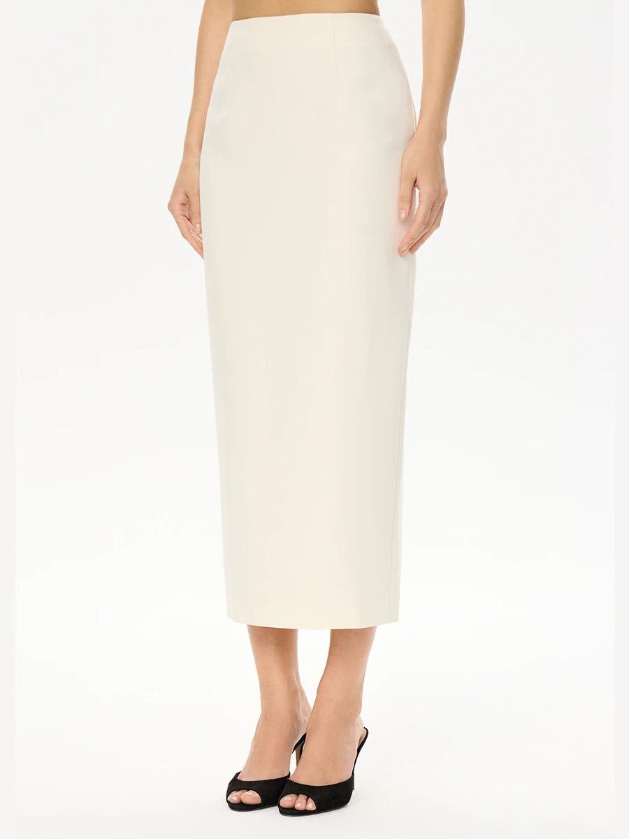 Юбка однотонная