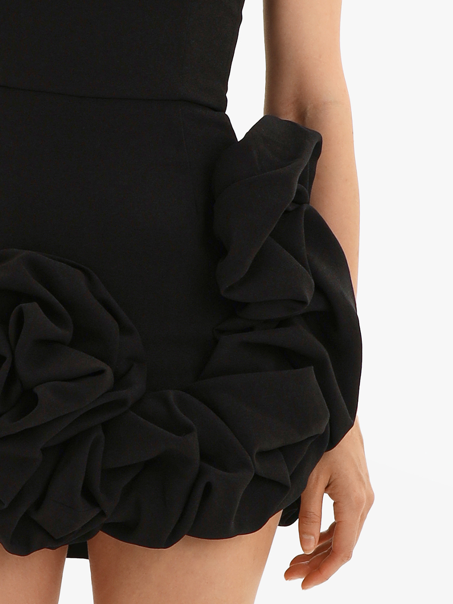 Платье однотонное