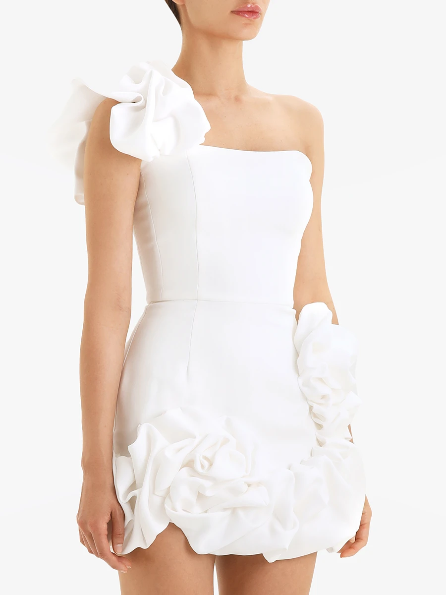 Платье однотонное