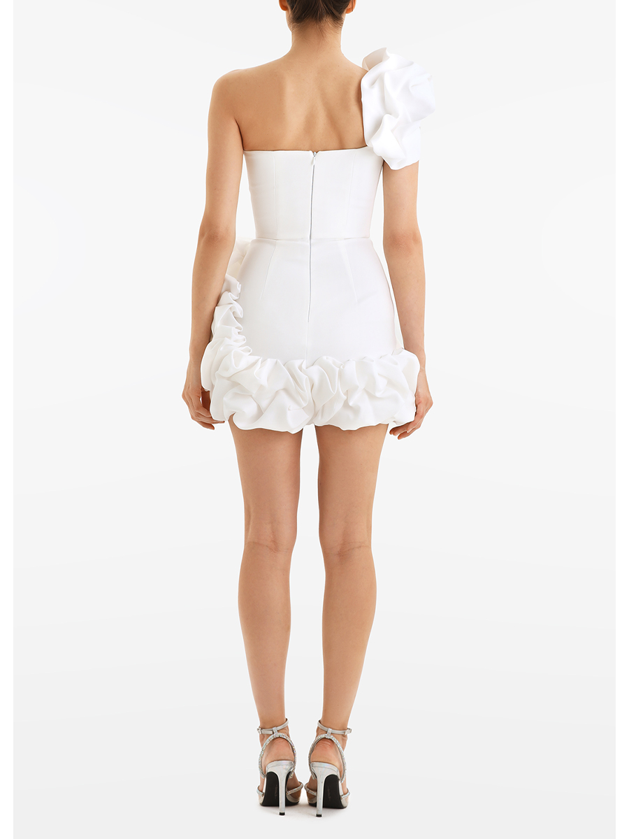 Платье однотонное